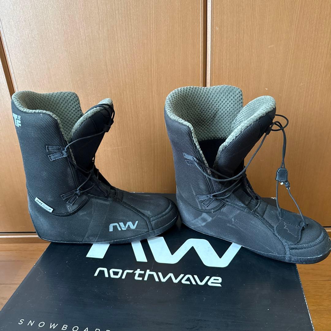 【24-25】northwave EDGE スノーボードブーツ 26.5 グレー