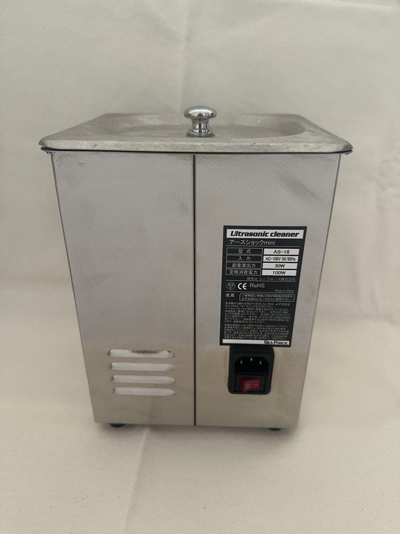 S&F 超音波洗浄器 アースショックmini 小型洗浄機