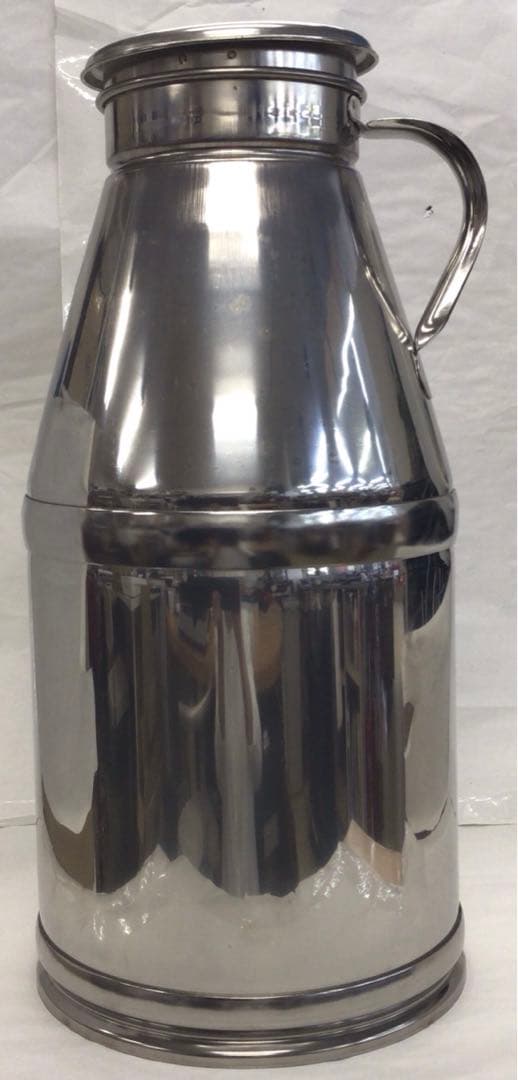 久保の牛乳輸送缶　ステンレス製　20リットル