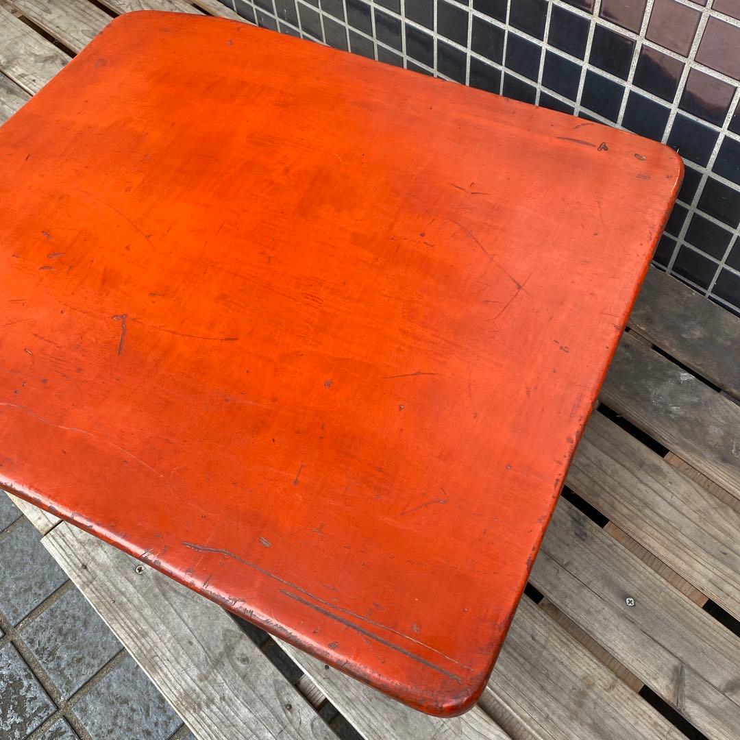 時代物 総漆塗り 座卓 テーブル 骨董品 明治 アンティーク家具