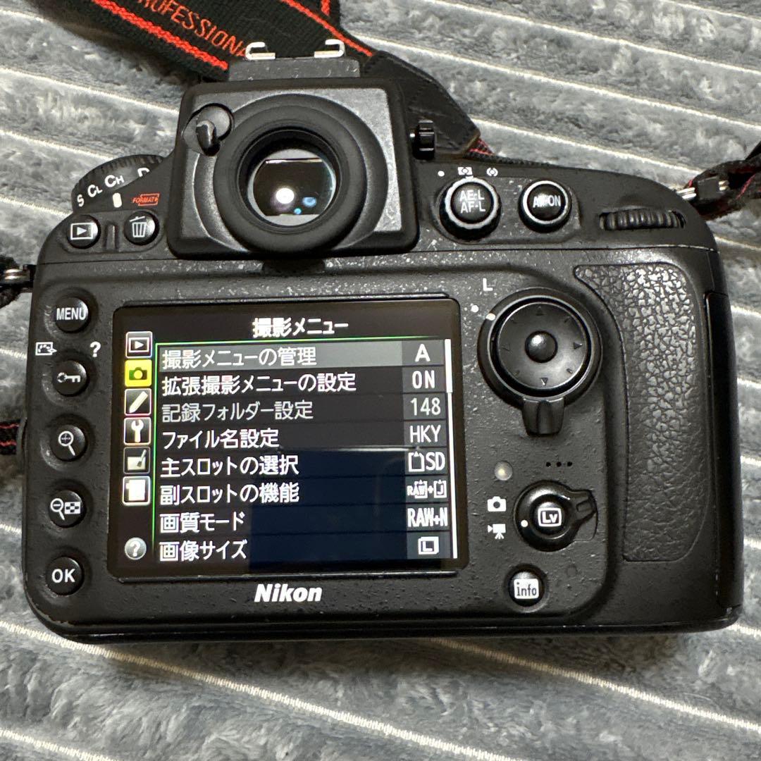 【レンズ付き】Nikon D800 デジタル一眼レフカメラ 付属品付き