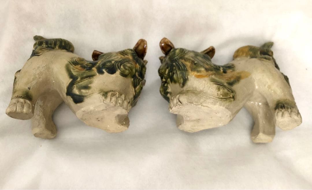 シーサー　置物　沖縄　獅子　陶器　オブジェ　インテリア