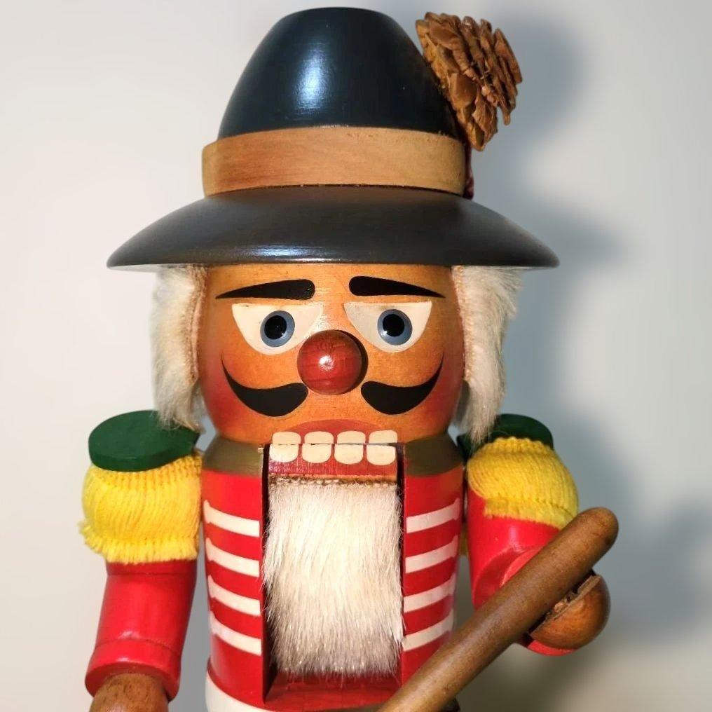 【レア物】STEINBACH ドイツ製 くるみ割り人形 高さ38cm