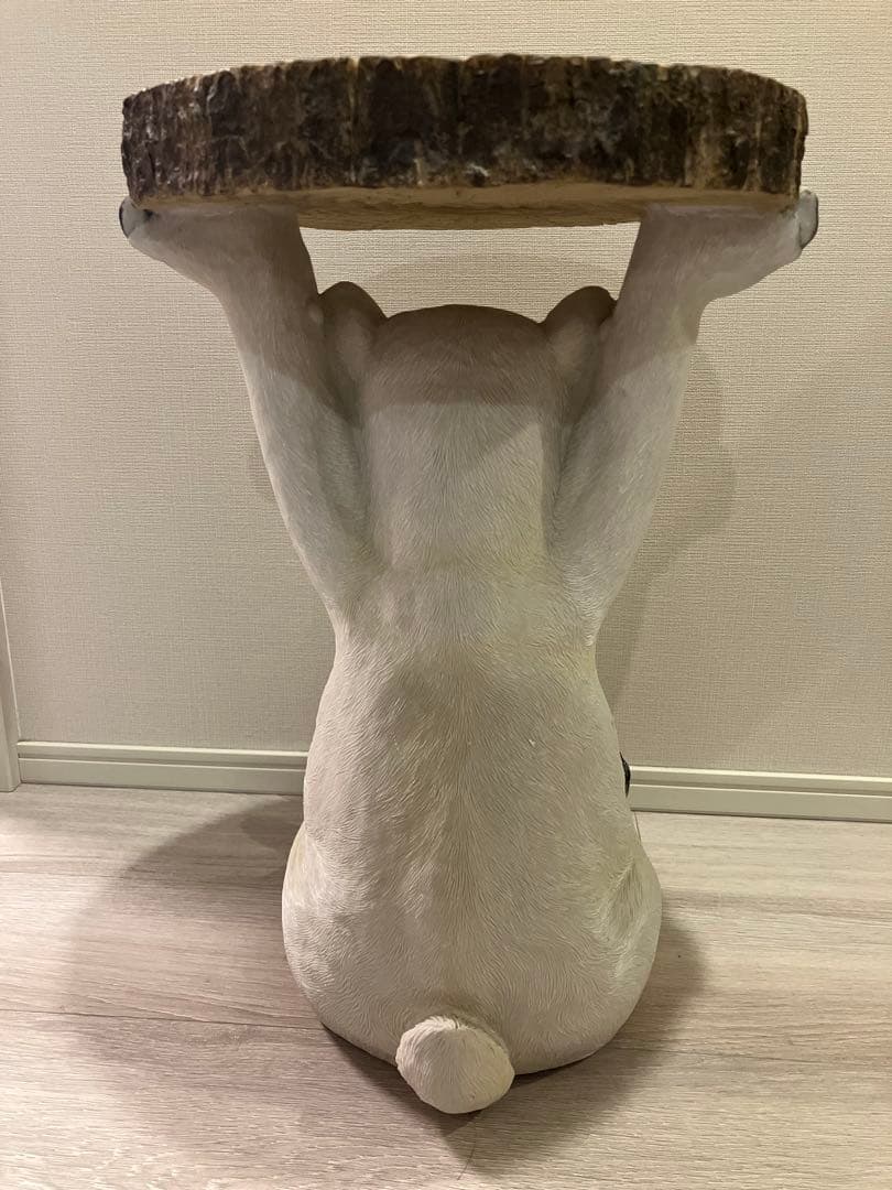 10日で削除します⭐︎KARE アニマルサイドテーブル　シロクマ