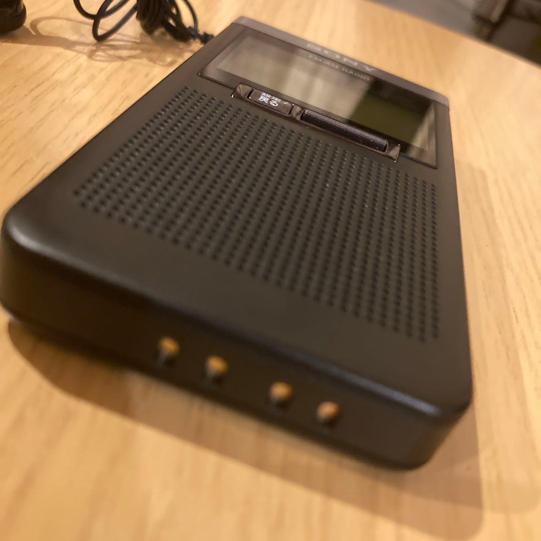 SONY 携帯ラジオ AM/FM ワイドFM対応 SRF-T355 片耳イヤホン