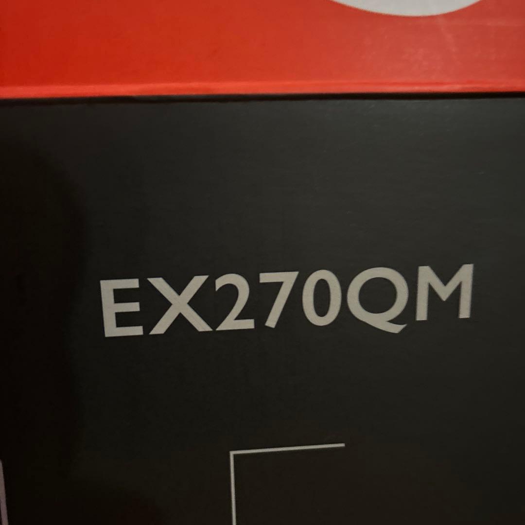 BENQ 27型ゲーミングモニター　MOBIUZ EX270QM-JP