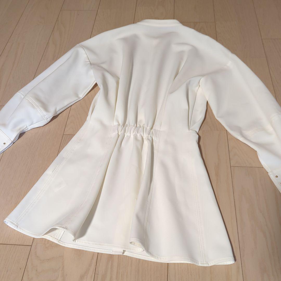 Ameri　UND WAIST BLOUSING BLOUSE