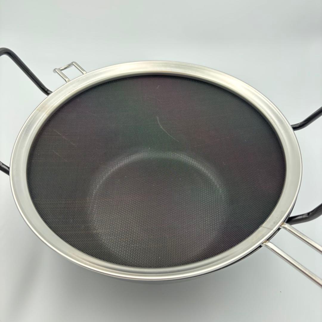 ラバーゼ 鉄揚げ鍋 22cm セット