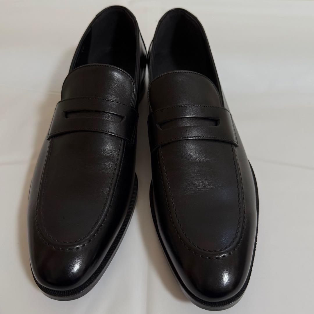 未使用ブラックレーベルクレストブリッジ　　レザーローファー　26㎝　日本製