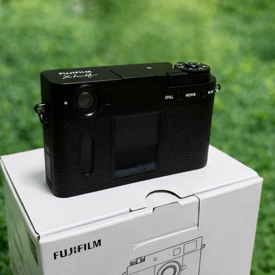 【FJ】FUJIFILM X half ブラック コンパクトデジタルカメラ