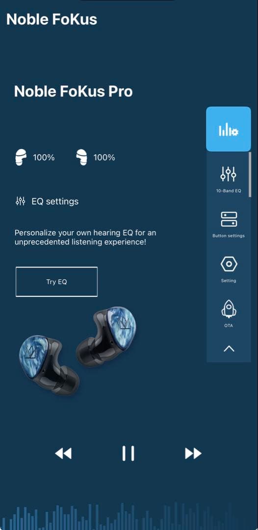 Noble FoKus Pro ワイヤレスイヤホン