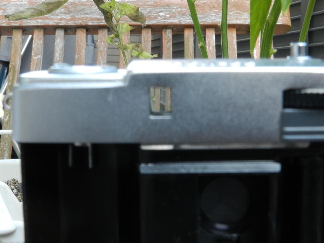 本革　白X黒　OLYMPUS PEN EES EE-S フィルムカメラ　美品