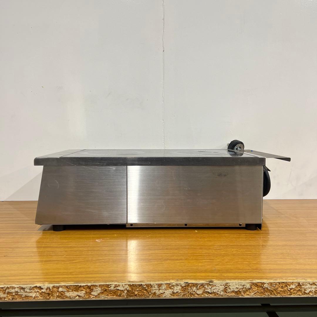 【中古／現状】IH縦型2連コンロ DL60TBY02 単相200V