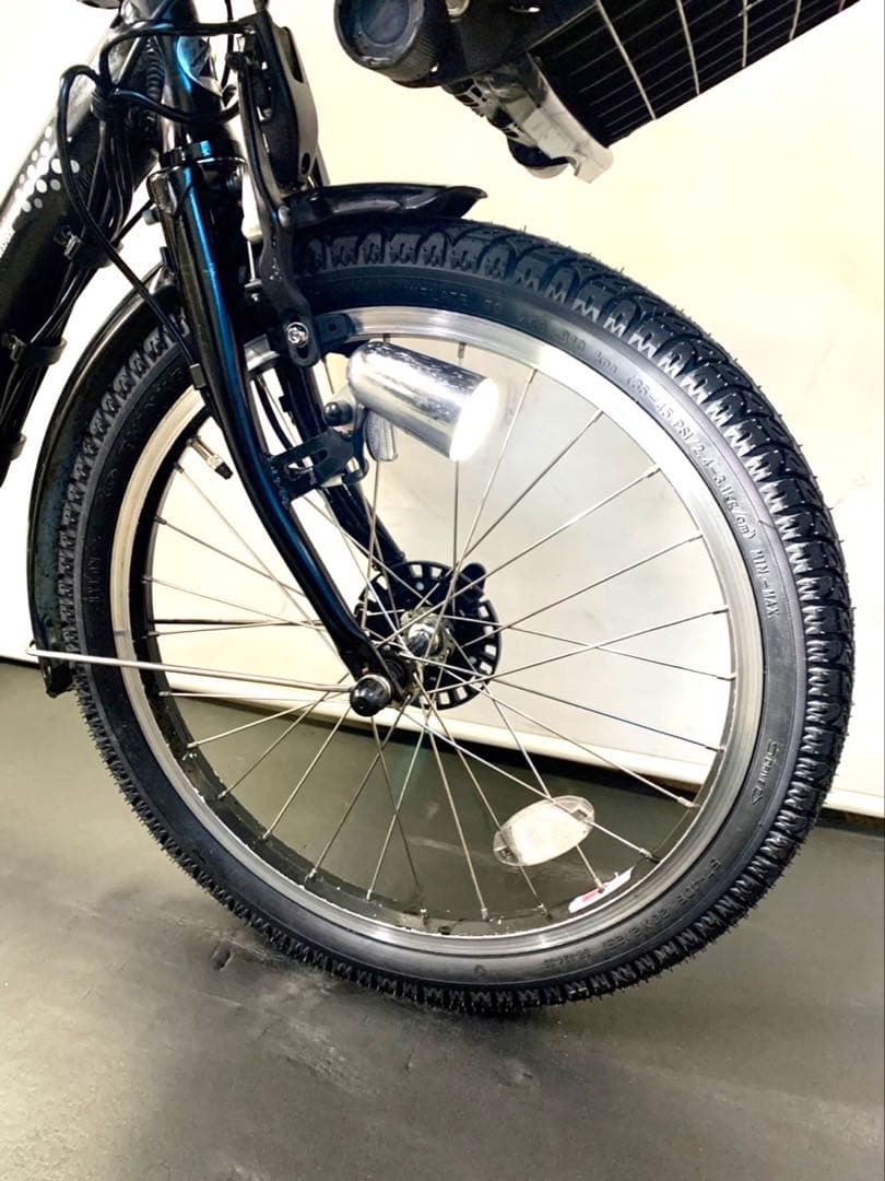 1年保証 送料無料　新品部品　ブリヂストン　20インチ　黒色　電動アシスト自転車