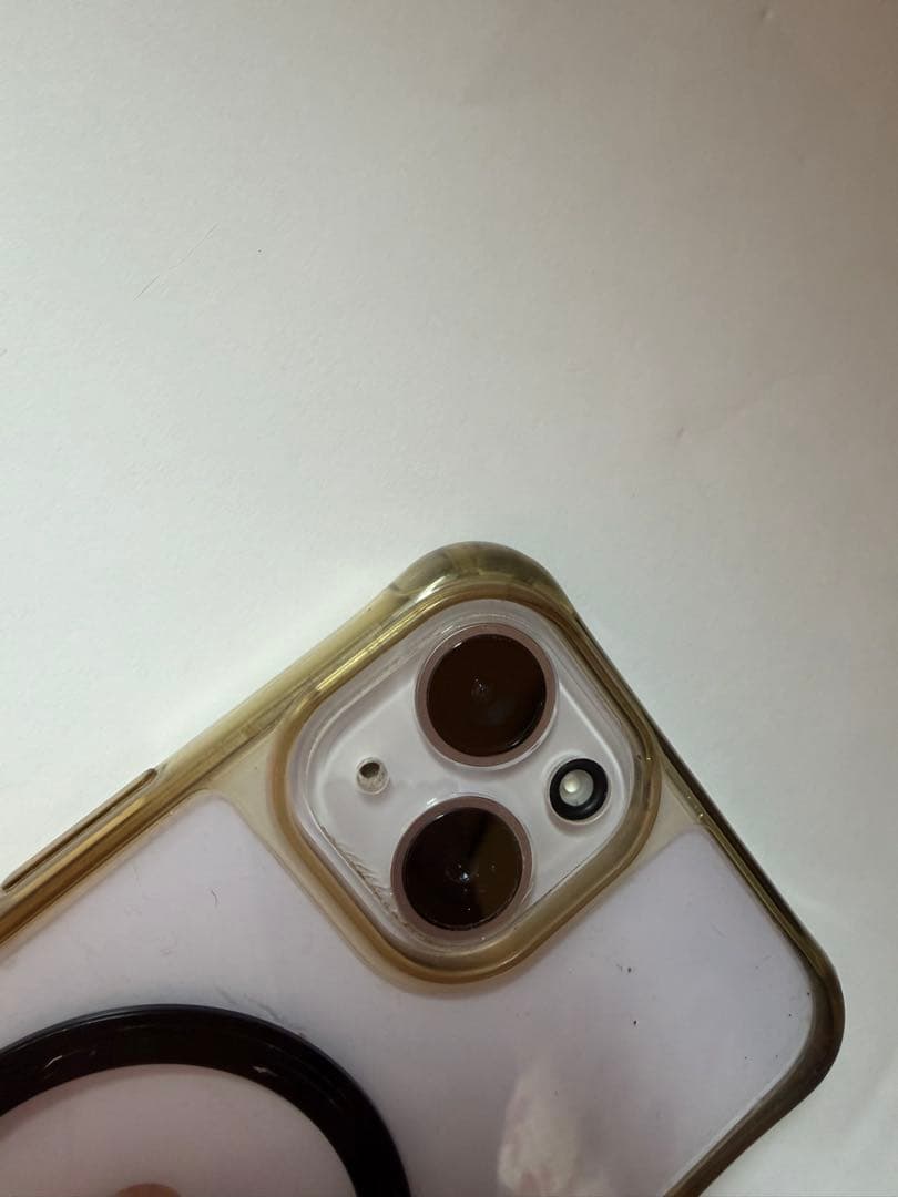 Apple iPhone 14 128GB クリアケース付き