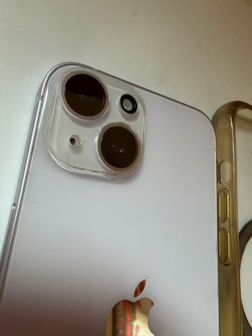 Apple iPhone 14 128GB クリアケース付き