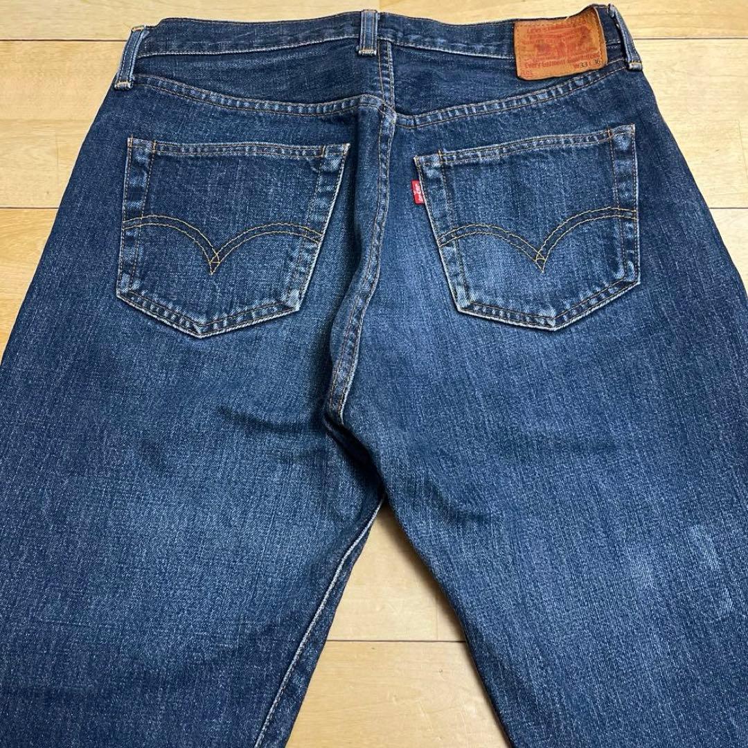 90s リーバイス501 50s-xx 革パッチ 赤耳 LVC