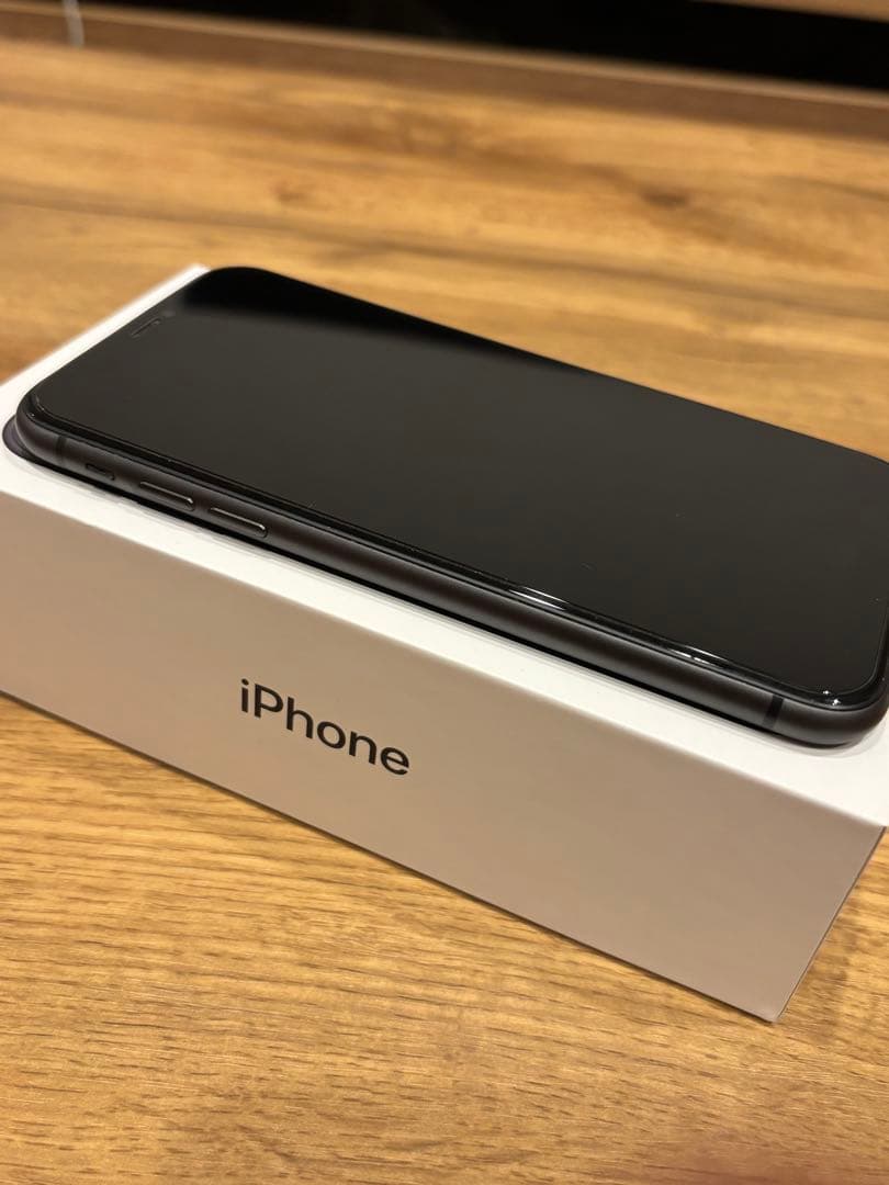 iPhone11 128GBブラック simフリー　本体 箱付き