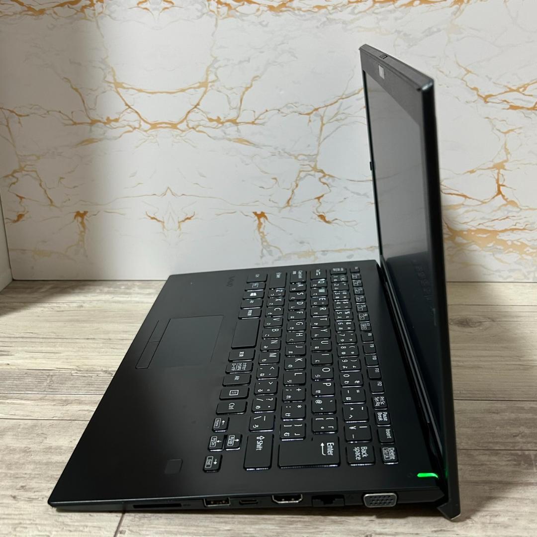 VAIO/SONY/カメラSSD/Windows11/黒/ノートパソコン/8GB