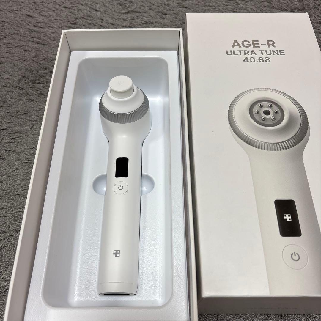【美品】AGE-R ULTRA TUNE 40.68 美顔器