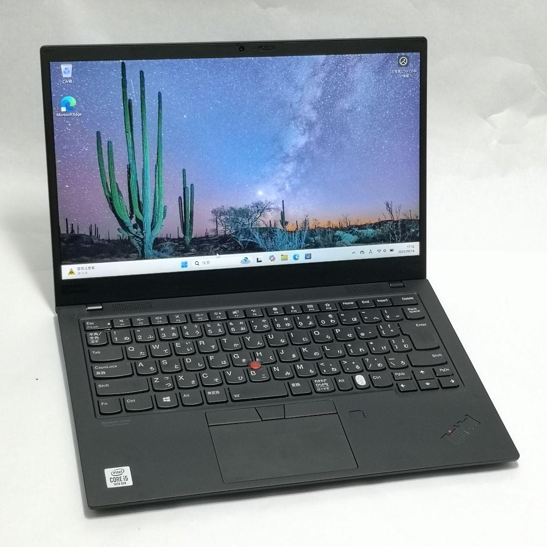 Windowsノート本体 ThinkPad X1 Carbon Gen7 i5 8GB 256GB LTE