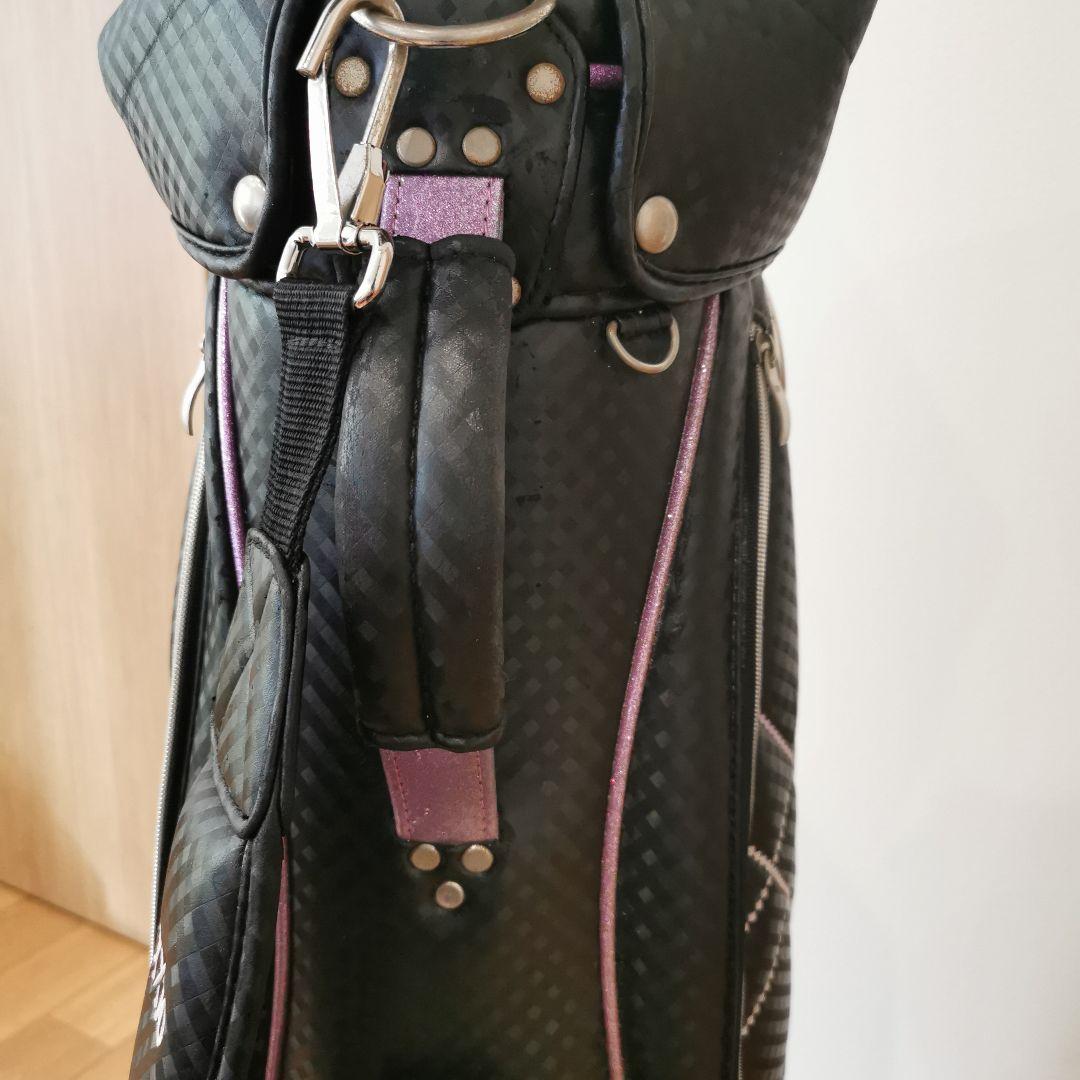 XXIO ゴルフバッグ ブラック/ピンク　レディース