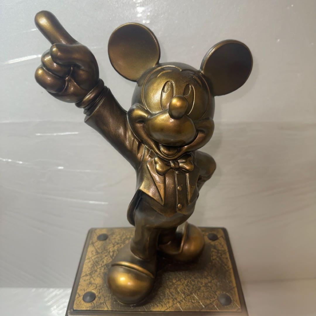ディズニー ミッキーマウス ブロンズ　オルゴール 第一生命　非売品