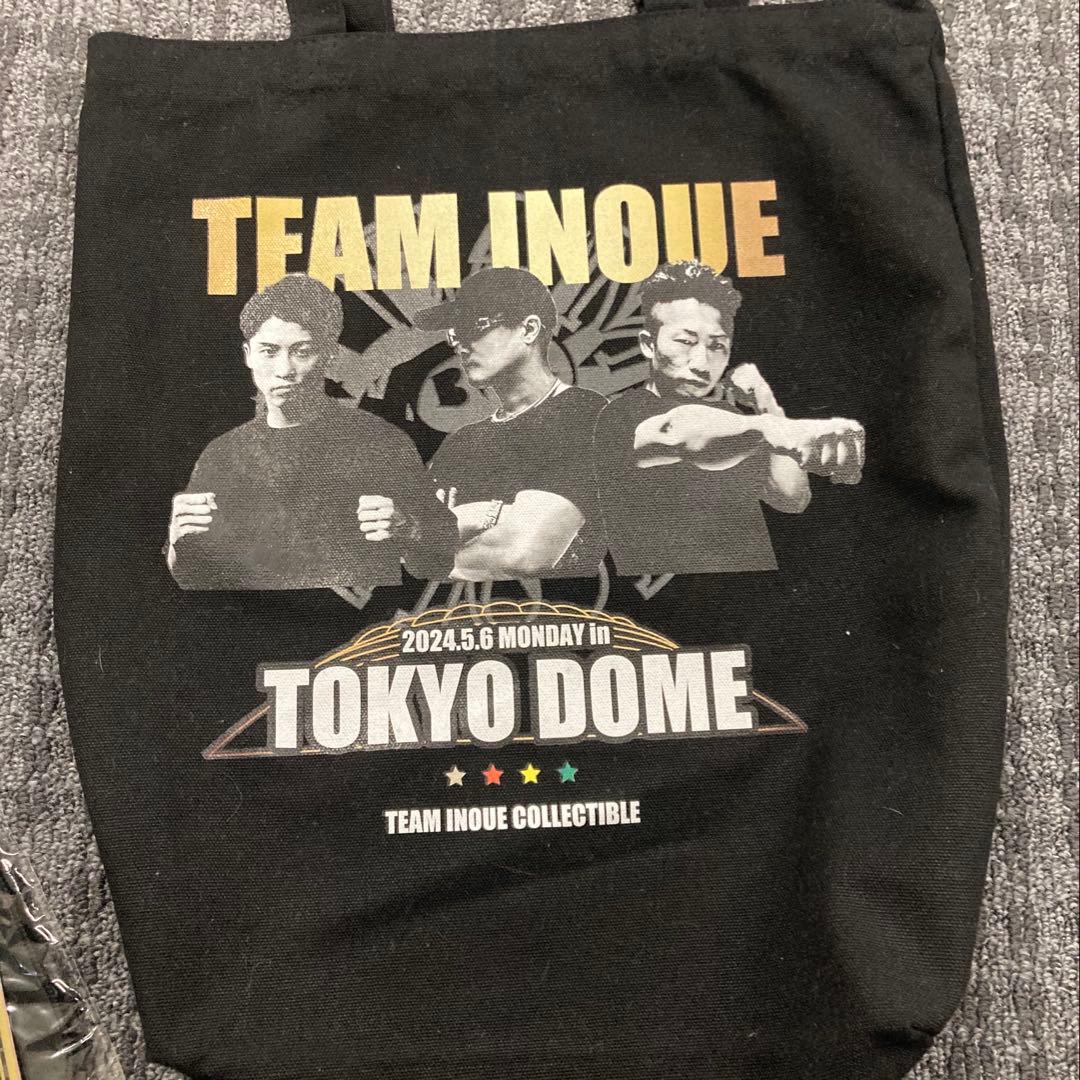 未使用品　井上尚弥 ネリ戦 後援会Tシャツ XLサイズ　その他グッズセット