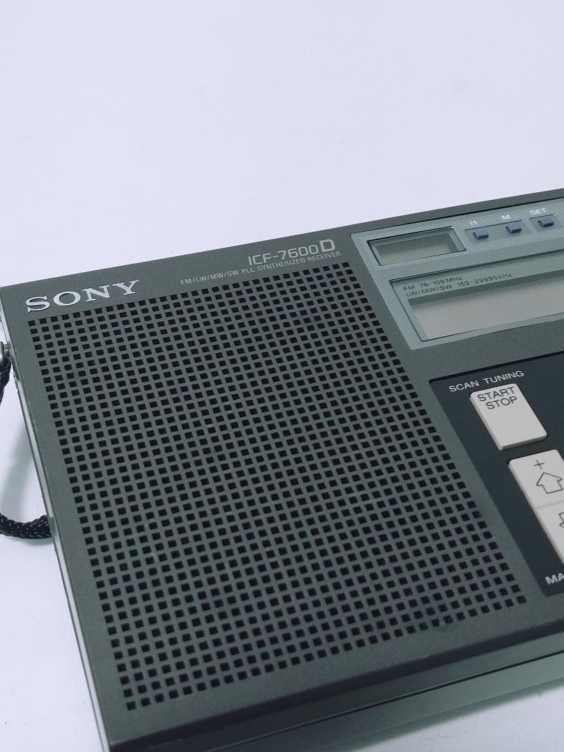 SONY ICF-7600D ラジオ 動作品