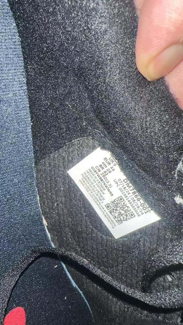 Nike Air Jordan 1 ブラック スニーカー**28cm**