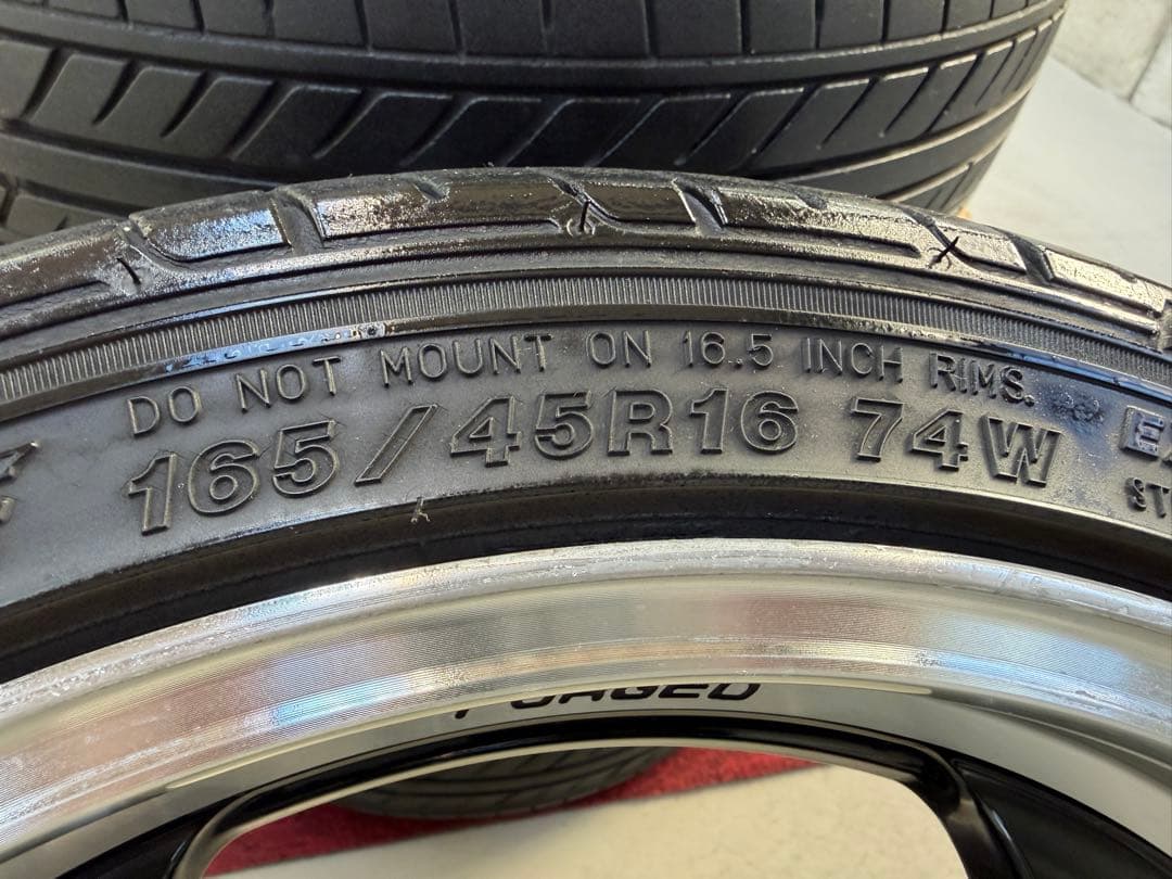 [程度普通]軽自動車用 RAYS VOLK RACING TE37 KCR