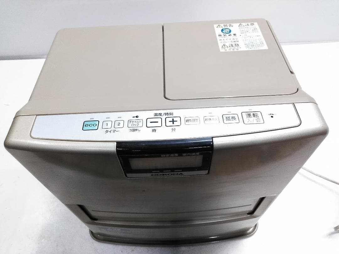 コロナ 石油ファンヒーター FH-EX3410BY 9-12畳 2010年製★