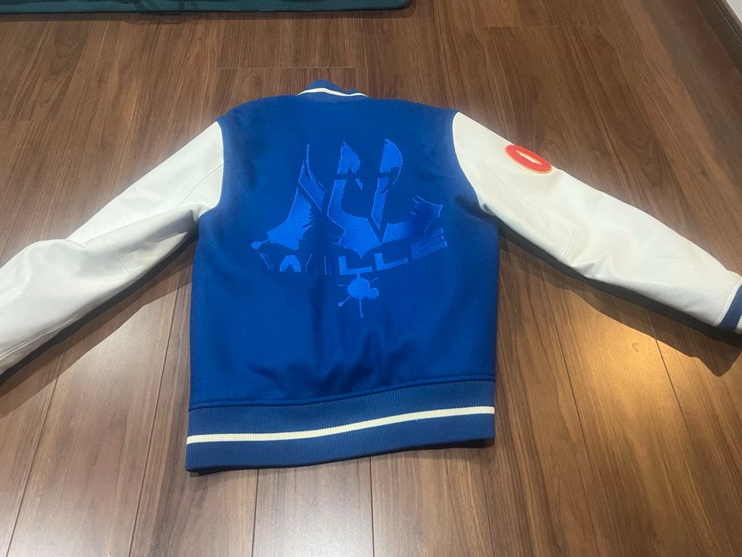 再度掲載RADIO EVA スタジャン　ベースボールジャケット L