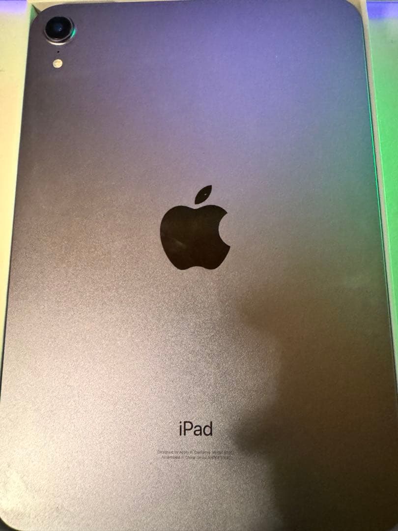 仮出品 iPad mini (第6世代) Wi-Fi 64GB パープル