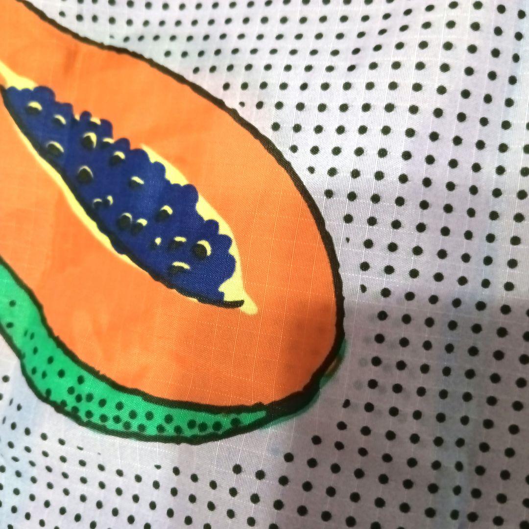 美品【BAGGU】ブルー パパイヤ スタンダード Blue Papaya バグー