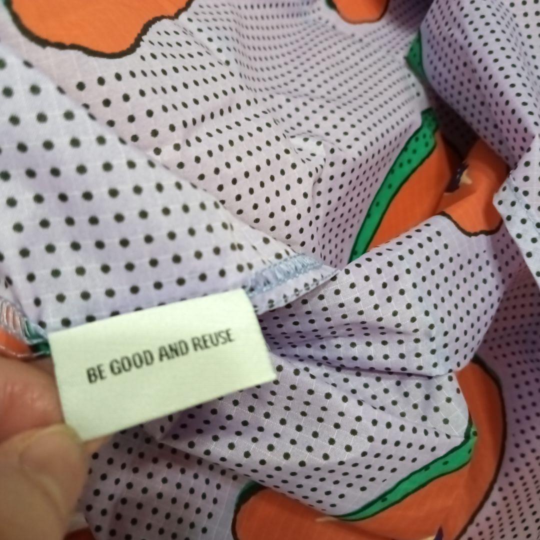 美品【BAGGU】ブルー パパイヤ スタンダード Blue Papaya バグー