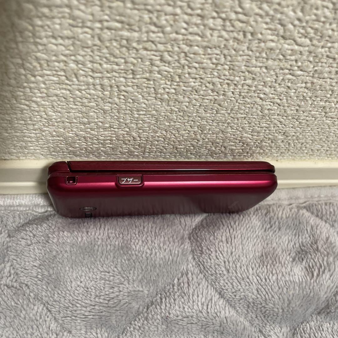 【美品】KYOCERA 京セラ かんたんケータイライト KYF43 ワインレッド