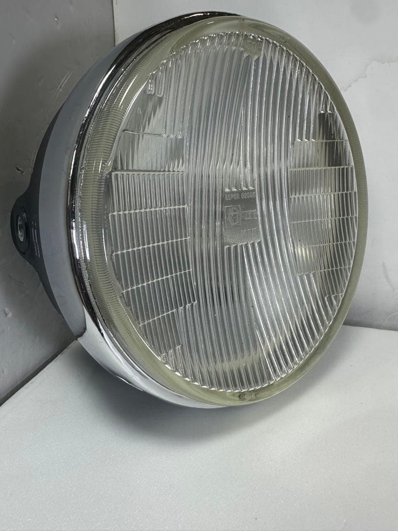 美品/希少当時物シビエスーパーオスカー180πシビエ凹みレンズ付きヘッドライト