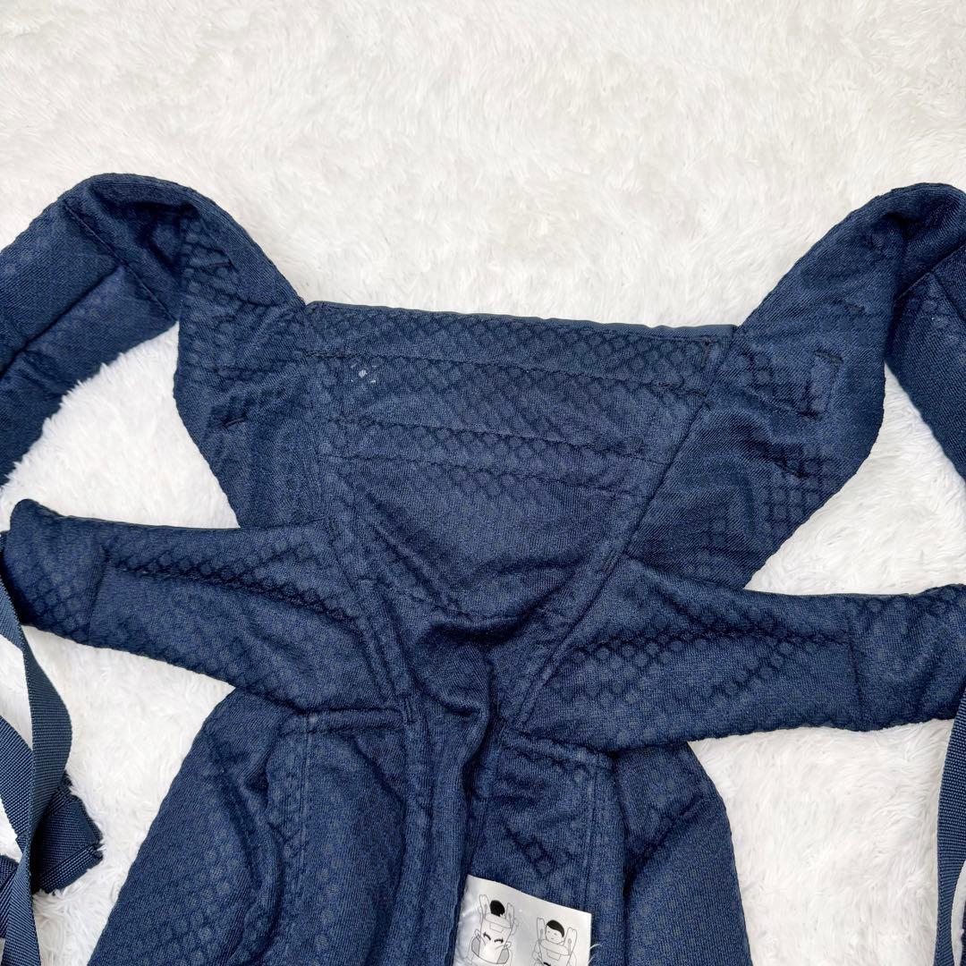 極美品 エルゴベビー オムニブリーズ 抱っこ紐 ミッドナイトブルー