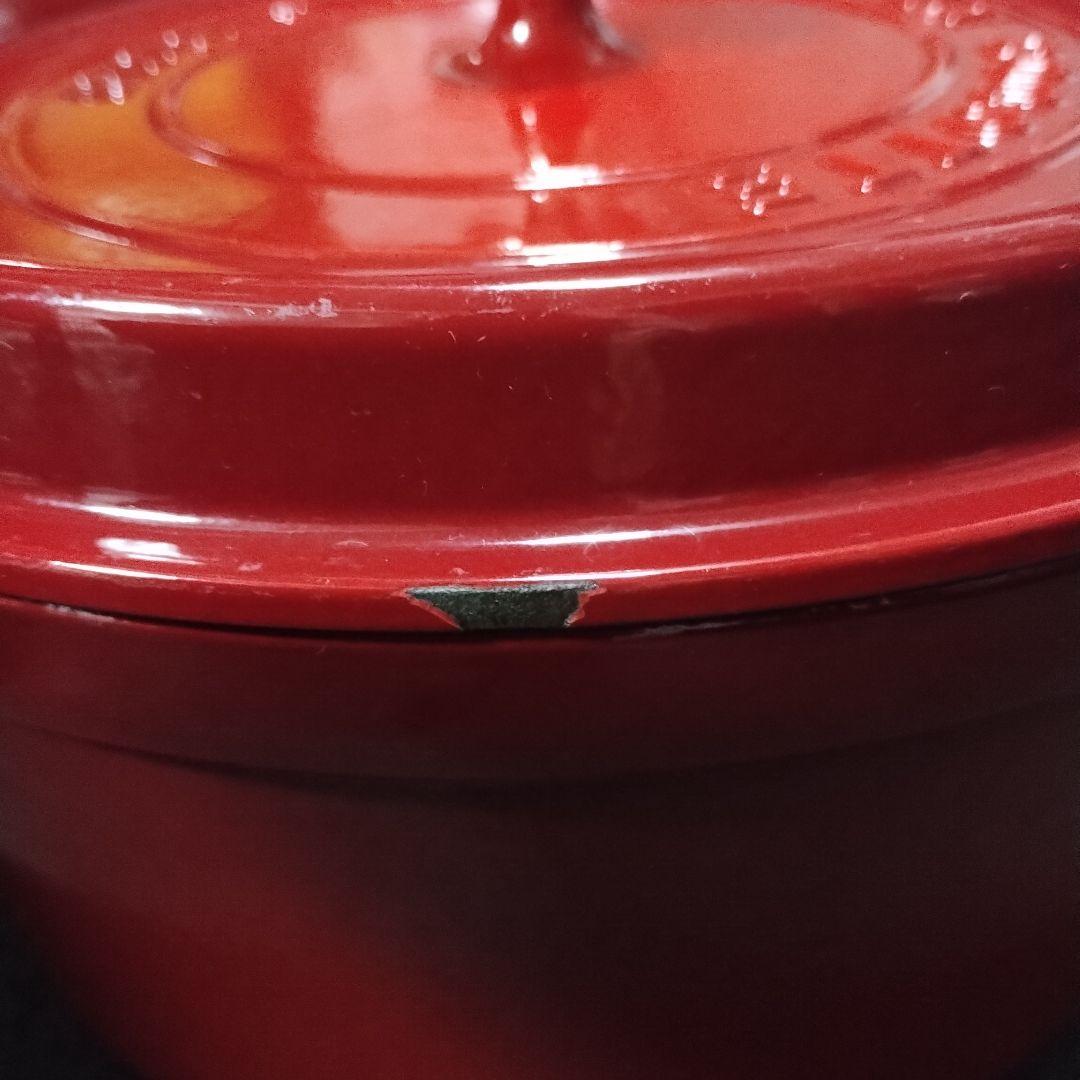 STAUB LA COCOTTE 赤 両手鍋　28cm