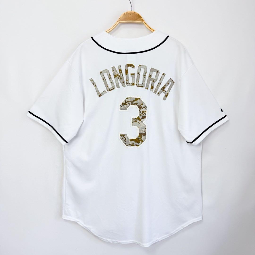 希少 USA製 MLB タンパベイレイズ カモフラ柄 ユニフォーム S102b