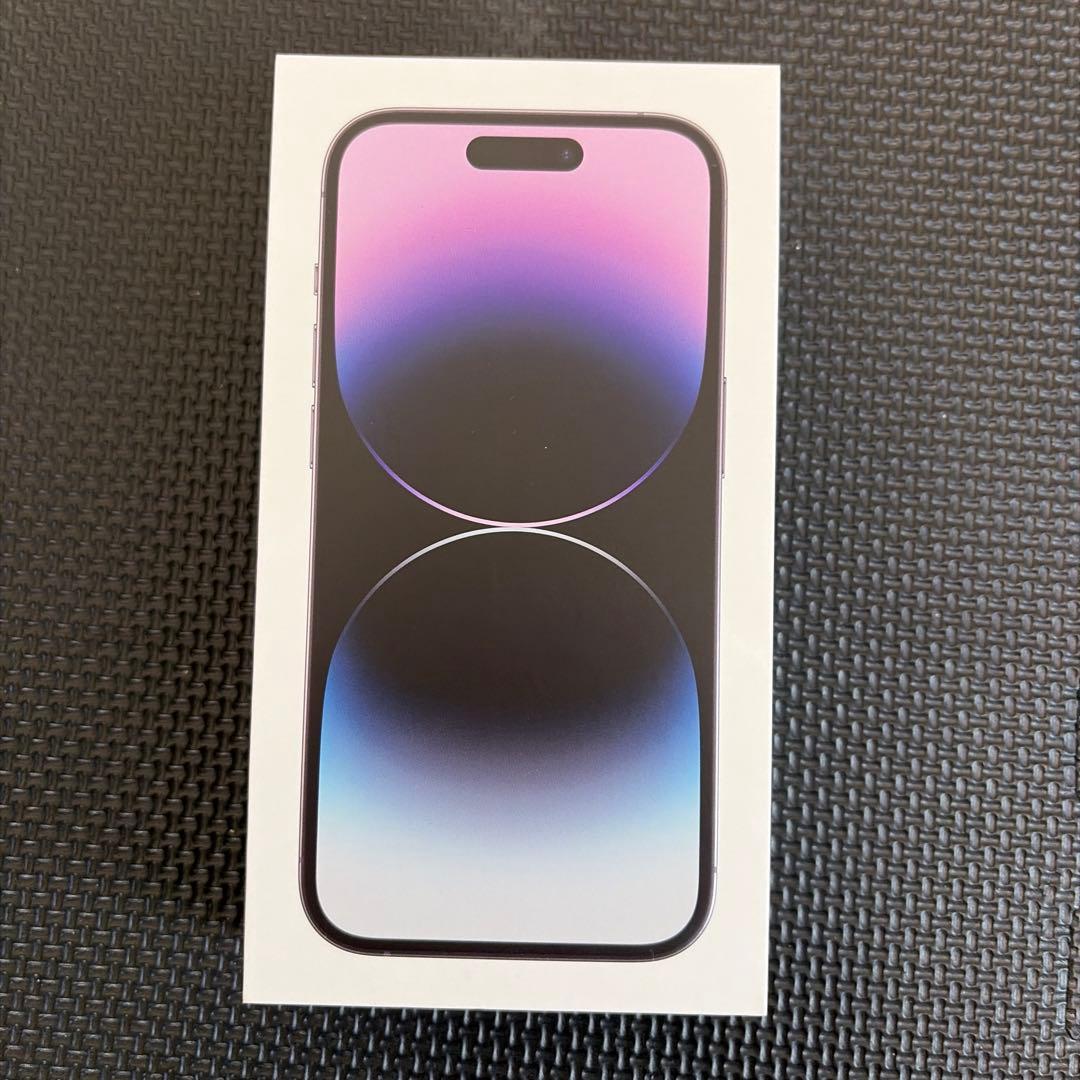 【値下げ】【美品】iPhone14 Pro本体 （ディープパープル，256GB）