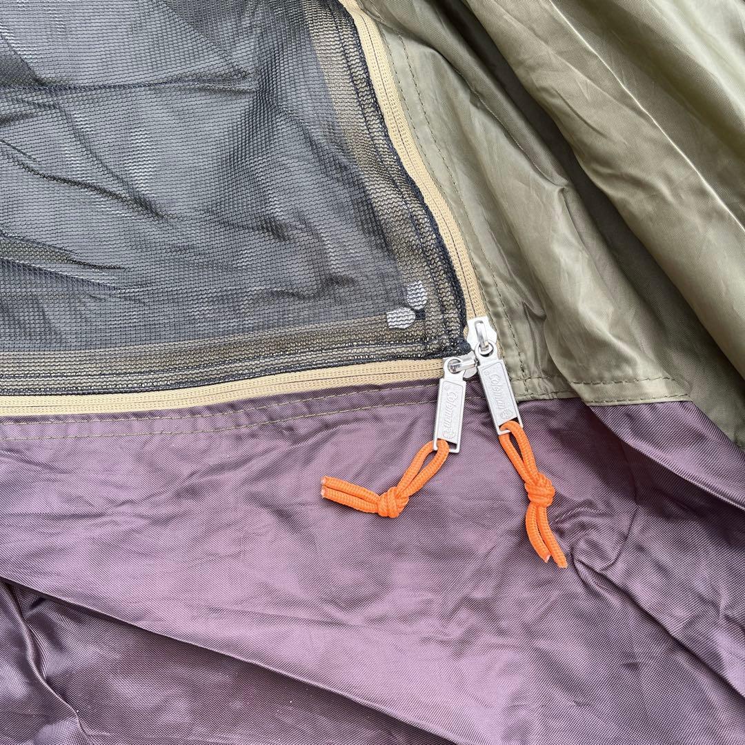 【レアカラー】 コールマン タフスクリーン2ルームハウス オリーブ／サンド 美品