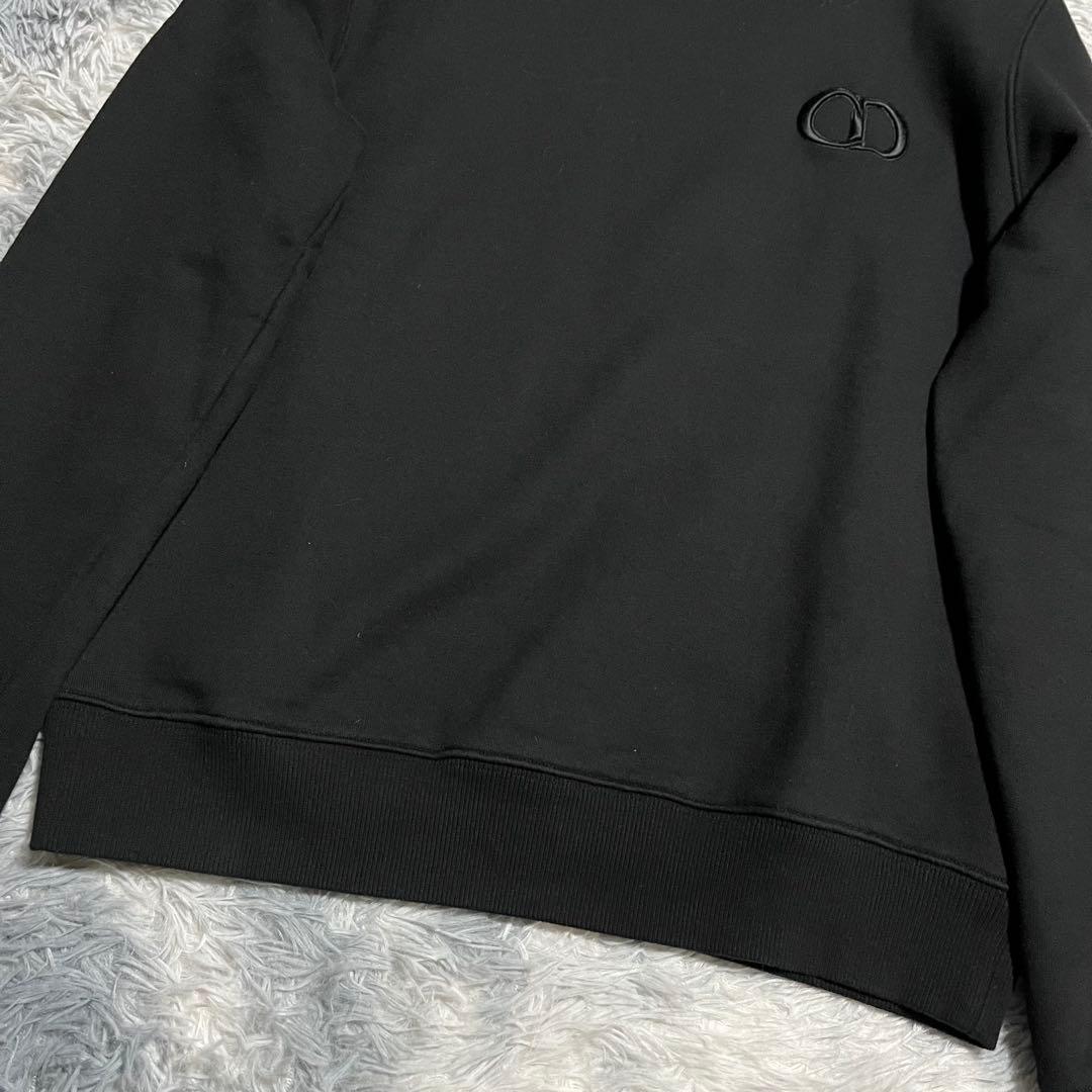 Dior トレーナー スウェット CDロゴ メンズ 完売　山下智久さん着用　黒