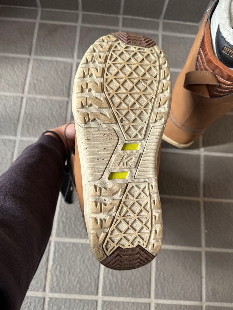 K2 Haven スノーボードブーツ 6.5 WMNS ブラウン　ボア