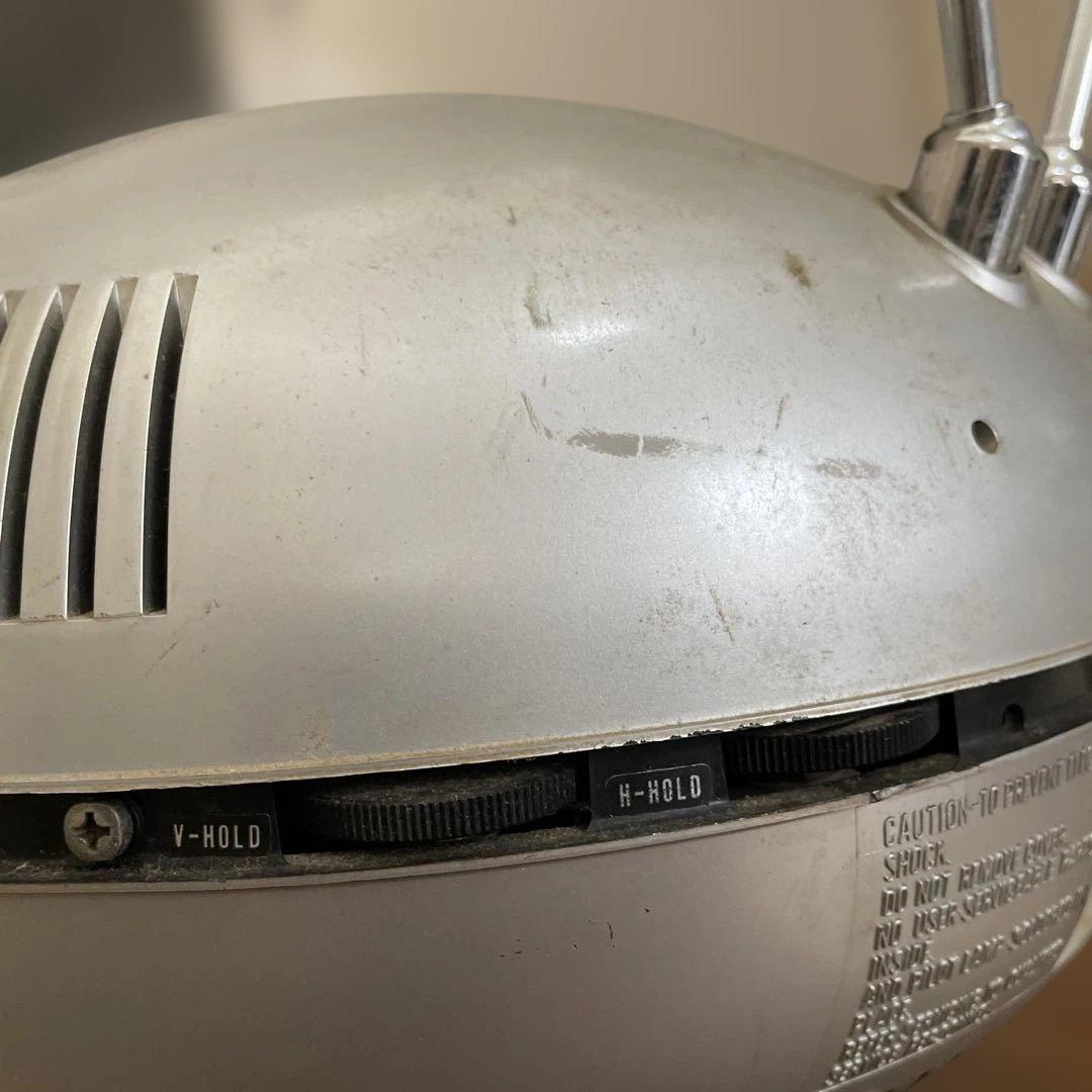 Panasonic TR-005 スペースエイジ ミッドセンチュリー　白黒テレビ