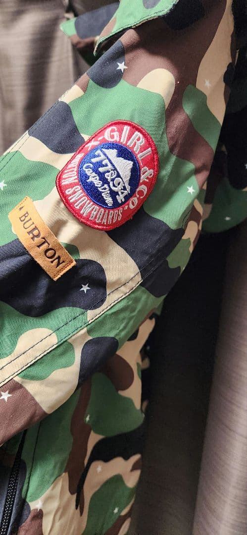 BURTON × Ｘ- girl スノーボードジャケット Sサイズ