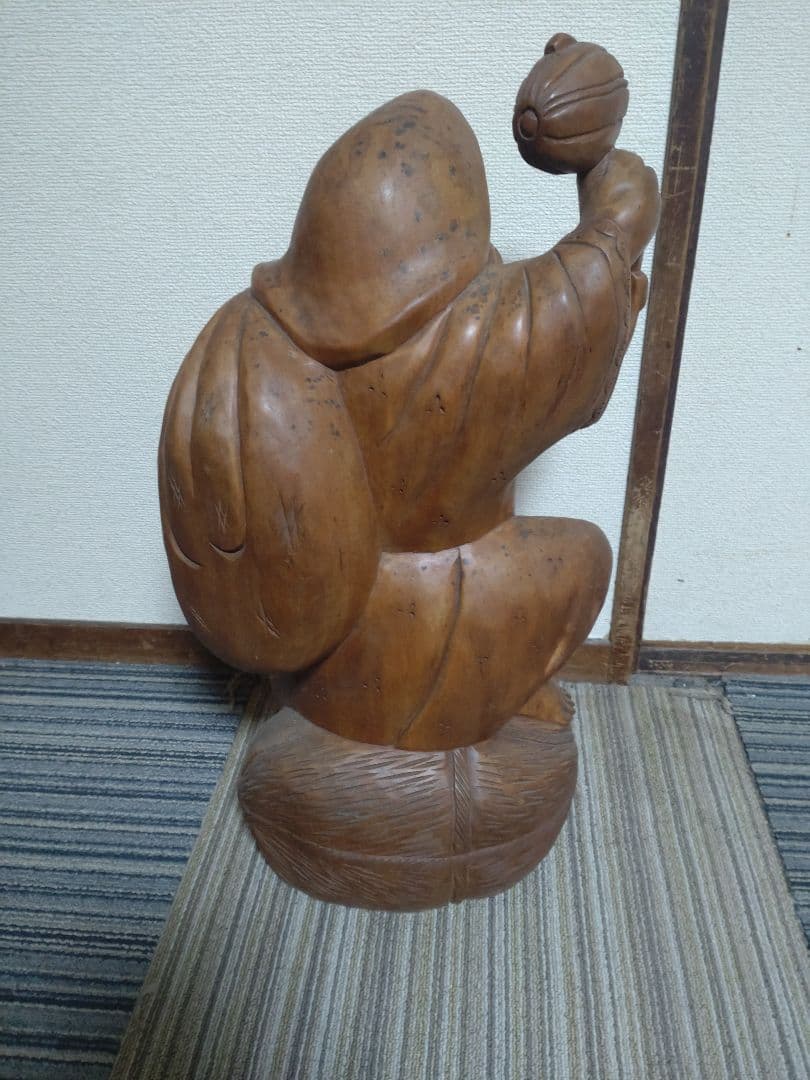 大人気！木彫り七福神　大黒天　縁起物