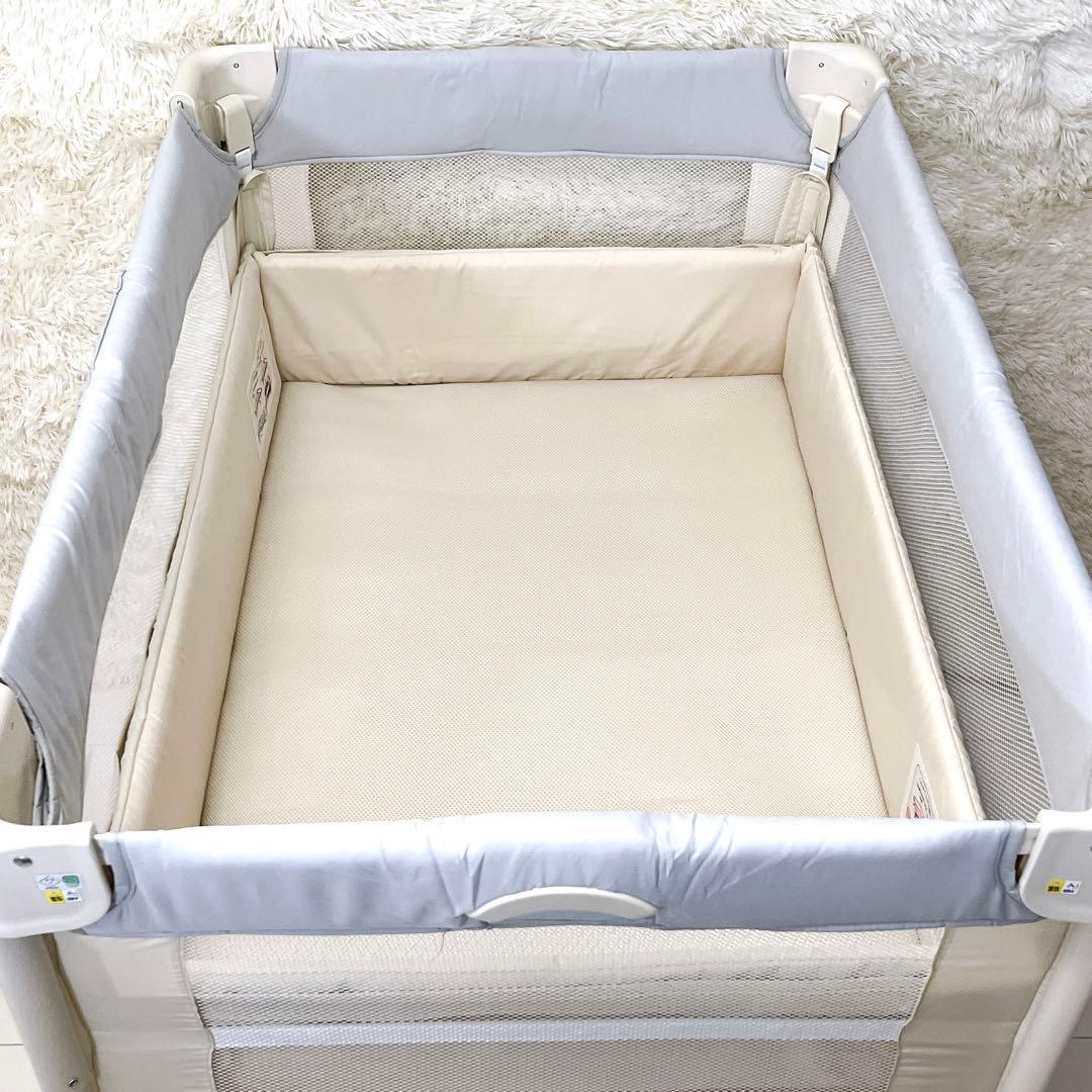 Aprica アップリカ ベビーベッド ココネルエアーAB 元箱付き 極美品