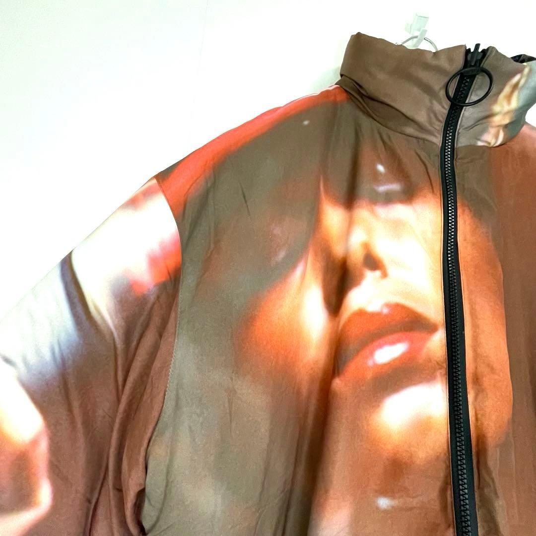 GRIMEY GRMY リバーシブル パフジャケット L ブラック 総柄